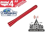 **short** 4" Aluminum Red Antenna Mast-fits: 1997-2004 Chevrolet Corvette New. Price: $24.99.