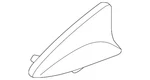 Genuine Kia 2020-2022 Sportage Radio Antenna Assembly 96210-D94109P New. Price: $330.62.
