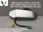 Oem 25-26 Cadillac Chevrolet Gmc Flat Roof Gps Satellite Plug Antenna 85852618 Used. Price: $149.99.