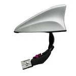 2013 Hyundai Santa Fe Bright Silver Metallic Shark Fin Antenna 96210-4Z1003D Used. Price: $119.00.