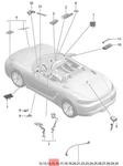 Genuine Porsche 718 Boxster Cayman GT4 Spyder Single Wire 9P4979005A New. Price: $63.98.
