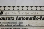 Installing Set Automatic Antenna Insert For Bmw Series E-30 New. Price: $129.95.