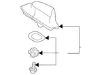 Genuine Toyota Radio Antenna Assembly 86760-02130 New. Price: $205.44.