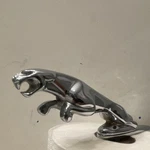 1998 01 02 2003 Jaguar XJ8L Xjr Vanden Plas Leaping Hood Emblem Used. Price: $80.00.