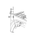 Genuine Mopar Antenna Escutcheon 56038730AC New. Price: $11.05.