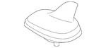 Genuine Audi Antenna 4N0-035-503-BK-GRU New. Price: $254.38.