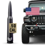 Ronin Factory - 50 Cal Bullet Antenna For Jeep Wrangler Gladiator Sahara New. Price: $37.36.