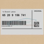 Genuine Bmw 65209156741 - Antenna Rod Z4 Neu. Price: $99.05.