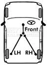 Rear Right Handbrake Cable For Nissan X-trail New. Price: $40.55.