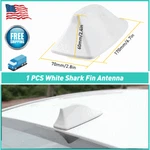 Car Signal Aerials Shark Fin Antenna Fm Roof Top White Universal New. Price: $12.34.