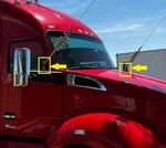 Kenworth T680 Cb Radio Antenna Bracket Cricket Style 45 Degrees Ss Pair Set New. Price: $44.13.