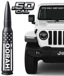 Ecoauto 50 Cal Badass Bullet Antenna For 2007+ Jeep Wrangler Jk/jl ( Oorah) New. Price: $25.00.