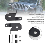 7318 A-pillar Black Light Mount Brackets Fits For Jeep Wrangler Jl 2018-2019 New. Price: $18.65.