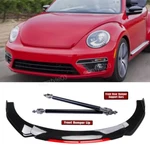 For Vw Beetle A5 2011-2016 Red/black Car Front Bumper Lip Splitter+strut Rods New. Price: $85.49.