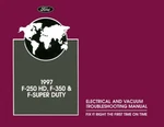1997 Ford F-250, F-350, Superduty Evtm Wiring Diagrams Manual New. Price: $79.98.
