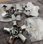Lexus 17-20 LX570 Chrome Center Wheel Rim Hub Cap Cover 4260B-60440 Set New. Price: $160.00.