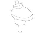 Genuine Bmw Holder 65-20-6-909-605 New. Price: $57.58.