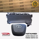 2025-2026 Toyota Camry Driver Side Left Steering Wheel & Knee Airbag Oem. Used. Price: $999.99.