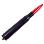 Black Red Tip 50 Caliber Bullet Stubby Short Antenna 5.5" For 93-20 Toyota New. Price: $29.95.