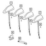 For Jeep Grand Cherokee 2022-2023 Mopar 7EC80NRVAA Digital Radio Antenna Base New. Price: $132.68.