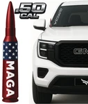 Ecoauto Cal Bullet Antenna For Chevrolet Silverado 1500/2500/3500/GMC( Maga ) New. Price: $25.00.