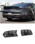 24-UP Ford Mustang S650 Smoke Tinted Rear Tail Light Trim Bezel Cover Pair New. Price: $99.98.