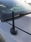 4" Inch Short Black Aluminum Antenna Mast Radio Am/fm Ford Mustang 1979-2009 New. Price: $14.95.
