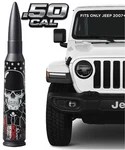 Ecoauto 50 Cal Badass Bullet Antenna For 2007+ Jeep Wrangler Jk/jl ( Skull) New. Price: $25.00.