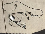 2016 Toyota Prius Roof Wire Harness Radio Cable 82171-47B10 Oem Used. Price: $80.00.