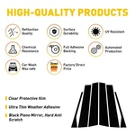 6PCS Black Pillar Posts Door Window Cover Trim Kit For Vw Jetta MK5 06-10 Sedan New. Price: $12.99.