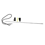 Crown Automotive Black Front Driver Side Antenna Kit W/ Brackets For Wrangler Yj New. Price: $42.43.