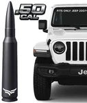 Ecoauto 50 Cal Badass Bullet Antenna For 2007+ Jeep Wrangler Jk/jl ( Black) New. Price: $25.00.