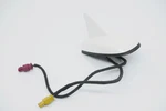 2017-2020 Maserati Ghibli Oem Roof Mounted Shark Fin Antenna White 670076140 Used. Price: $84.99.
