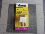 Eaton Bussmann BP/UCB-20-RP Amp Type 1 Circuit Breaker New. Price: $9.99.