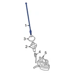 Ford F-150 1997-2008 MCPZ18813D Radio Antenna Mast New. Price: $45.06.