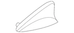 Genuine Hyundai 2017-2018 Santa Fe Sport Antenna 96210-4Z050-IM New. Price: $397.28.