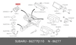 Genuine Oe Gpower Steering Assembly Left Hand 86277FJ110 For Subaru 86277-FJ110 Neu. Price: $160.74.