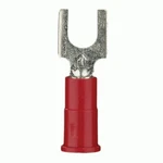 The Install Bay 3MRVST8 Spade Terminal 22 18 Gauge, Red, Vinyl, #8 New. Price: $42.03.