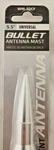 Metra Replacement 5.5" Universal Bullet Antenna Mast WM-50CF Carbon Fiber Look New. Price: $16.00.
