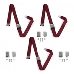 Ford Truck 1957 - 1960 Airplane 2PT Burgandy Lap Bench Seat Belt Kit W/ Bracket New. Price: $185.50.
