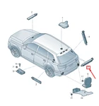New Audi Q7 Right Upper Antenna Amplifier 4M0035225E 4M0-035-225-E. Price: $112.20.