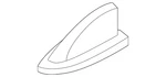 Genuine Nissan Radio Antenna Cover 28228-7KP0C New. Price: $70.05.