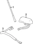 Genuine Gm Antenna 42851754 New. Price: $75.76.