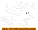 Honda Oem 03-23 Accord Components-bumper Cover Screw 9390345480 New. Price: $5.85.
