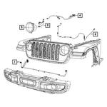 For Jeep Gladiator 2020 Mopar Antenna Wiring New. Price: $84.33.