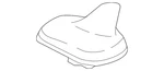 Genuine Audi Antenna 4M0-035-503-N-GRU New. Price: $181.86.