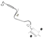 Resonator Pipe Rear Muffler Nissan Altima 1998-2000 2.4L California Emiss New. Price: $199.00.