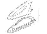 Genuine Audi Antenna Assembly 8B3-035-503-B-Y9B New. Price: $199.19.