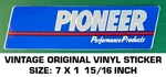 Pioneer Performance Products Vintage Original Vinyl Decal Sticker-drag Racing Used. Price: $7.97.