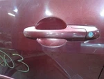 03-07 Honda Accord Sedan Left Driver Door Handle Exterior Assembly Front Used. Price: $75.00.